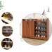 Multi  layer Thickened Wooden Board Dustproof Shoes Cabinet Shoe Organizer Shelf Stand for Living Room