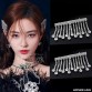 HCPH031 YUX Rhinestone Tassel Drop Hair Clip