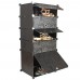 DIY Interlocking Boots Cabinets Shoe Storage Racks Cube Clothing Stand Organizer