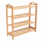 2 3 4 5 Tier Shoe Storage Racks Cabinet Shelf Wooden Stand Home Organizer Bamboo