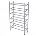 4 6 Tiers Shoe Racks Shelf Space Saving Storage Organiser Holder Stand Adjustable